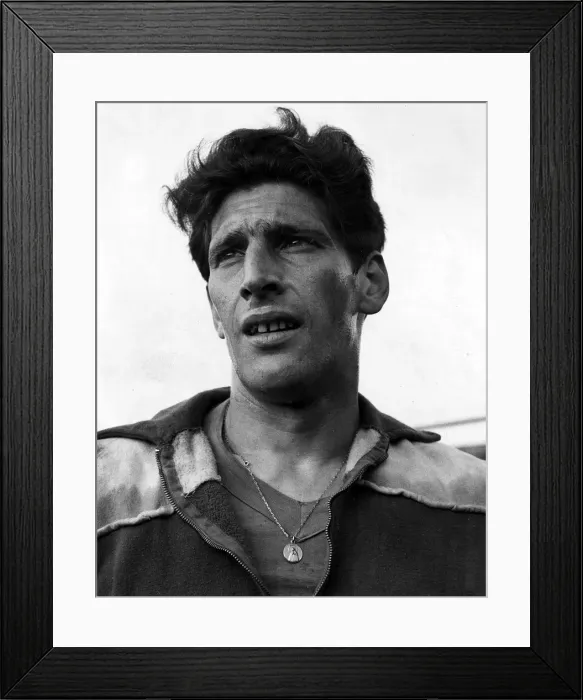 Framed Print : Rogelio Dominguez Real Madrid football player May 1960 Framed Print : Rogelio Dominguez Real Madrid football player May 1960