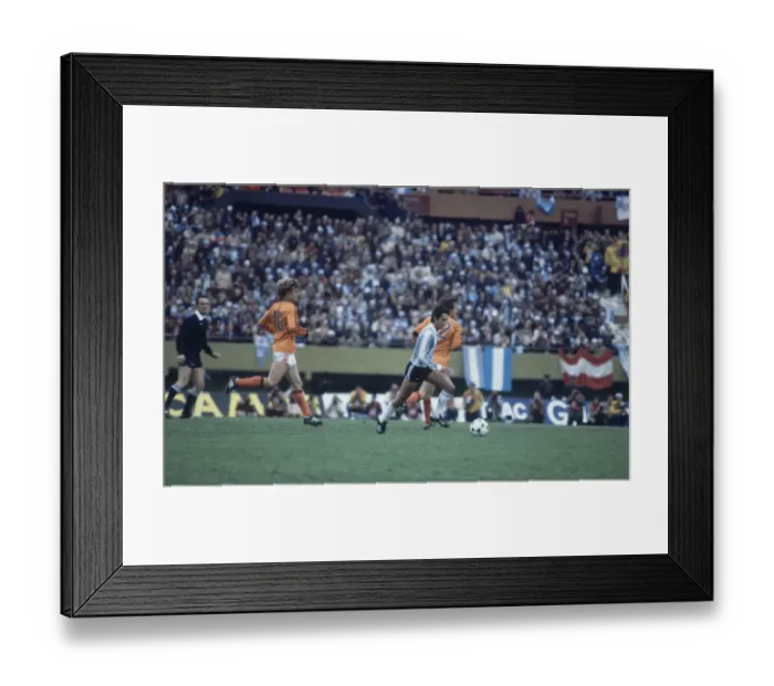 Framed Print : World Cup Final between Argentina and Holland, played at Estadio River Plate football