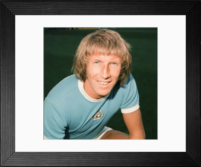 Framed Print : Manchester Citys Colin Bell Framed Print : Manchester Citys Colin Bell