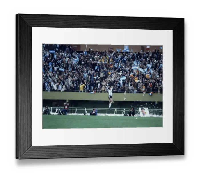 Framed Print : World Cup Final between Argentina and Holland, played at Estadio River Plate football Framed Print : World Cup Final between Argentina and Holland, played at Estadio River Plate football