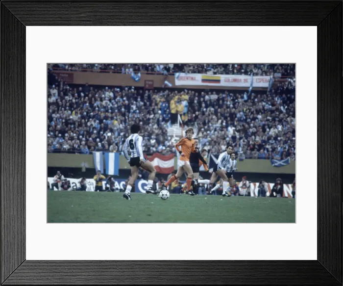 Framed Print : World Cup Final between Argentina and Holland, played at Estadio River Plate football Framed Print : World Cup Final between Argentina and Holland, played at Estadio River Plate football