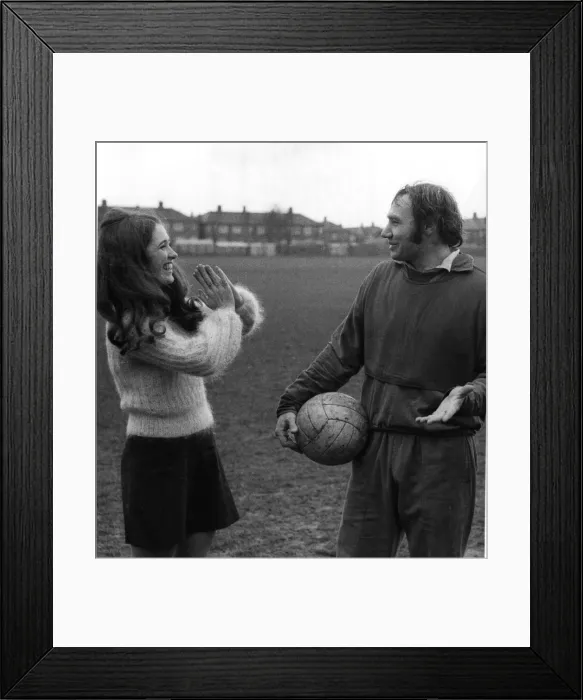 Framed Print : Elaine Rose, 19 student teacher from Manchester, winner of Heinz Framed Print : Elaine Rose, 19 student teacher from Manchester, winner of Heinz