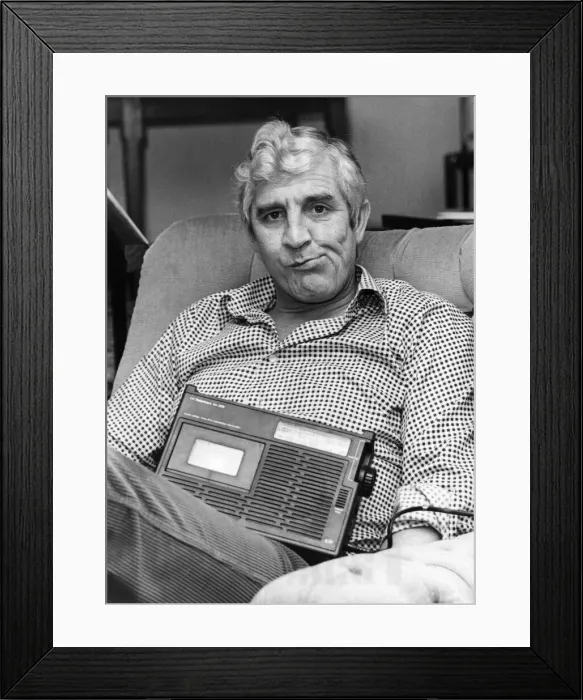 Framed Print : Ian Greaves former manager of Bolton Wanderers, he was sacked the previous day on 28th Framed Print : Ian Greaves former manager of Bolton Wanderers, he was sacked the previous day on 28th