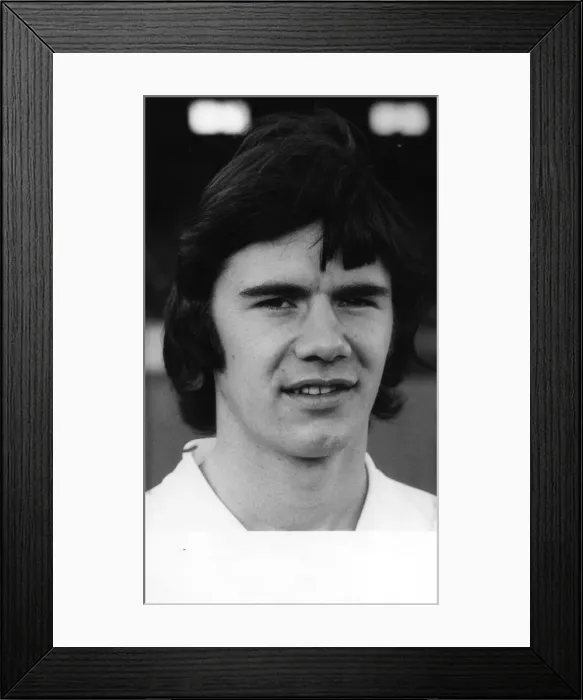 Framed Print : Paul Jones Bolton Wanderers football player August 1974 Framed Print : Paul Jones Bolton Wanderers football player August 1974