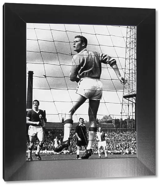 Liverpool goalkeeper Jim Furnell in action during his side
