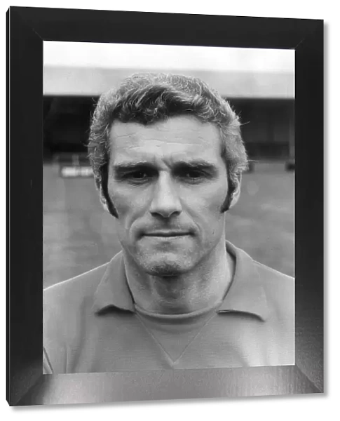 Portrait of Plymouth Argyle goalkeeper Jim Furnell. August 1973