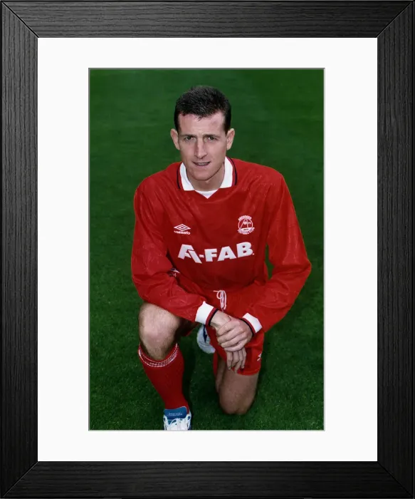 Framed Print : Brian Irvine Aberdeen football player June 1996 Framed Print : Brian Irvine Aberdeen football player June 1996