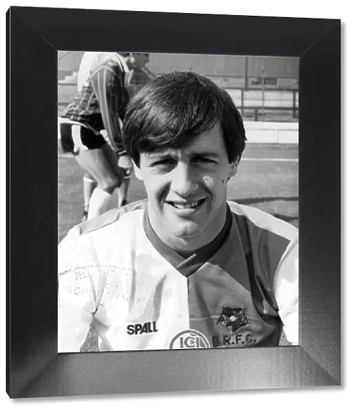 Simon Garner Blackburn Rovers football player August 1985