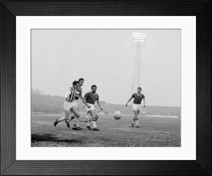 Framed Print : English FA Cup Third Round match. Plymouth Argyle 1 v West Bromwich Albion 5
