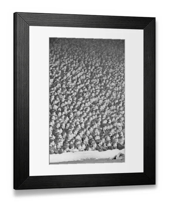 Framed Print : Liverpool supporter during the match against Stoke at Anfield Framed Print : Liverpool supporter during the match against Stoke at Anfield