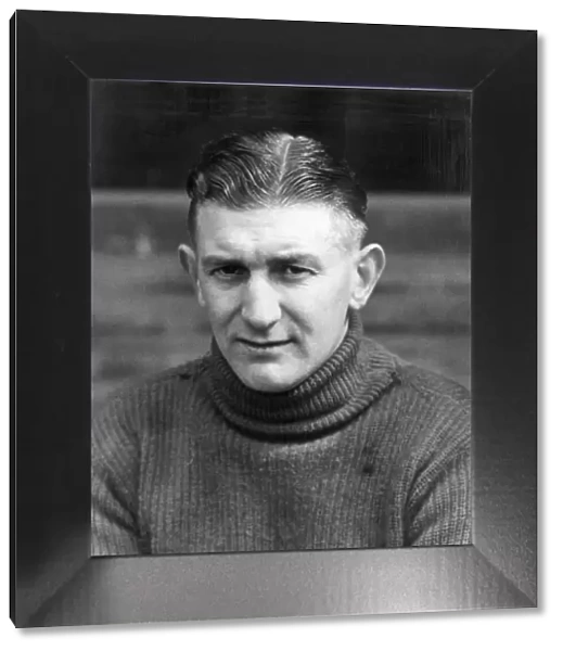 Frank Moss, football player of Arsenal FC. c. 1931