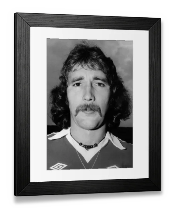 Framed Print : Gerald Gow Bristol City football player August 1976 Framed Print : Gerald Gow Bristol City football player August 1976