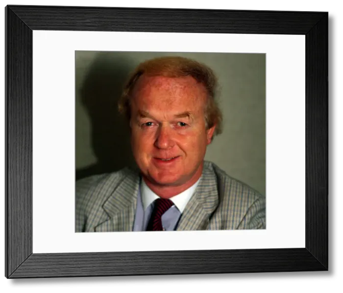 Framed Print : Archie MacPherson Sports Commentator January 1988