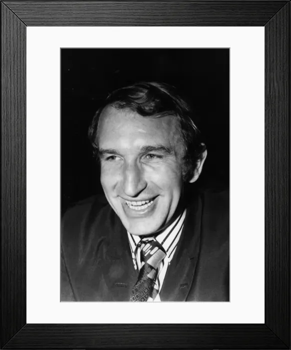 Framed Print : Alan Dicks Bristol City manager May 1973