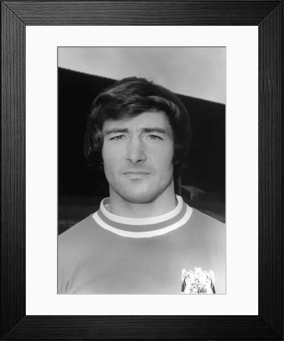 Framed Print : Gerald Sweeney Bristol City football player July 1973. a. k. a. Gerry Sweeney