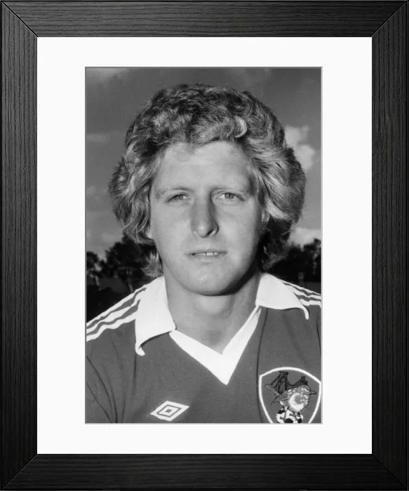 Framed Print : Chris Garland Bristol City football player August 1977 Framed Print : Chris Garland Bristol City football player August 1977