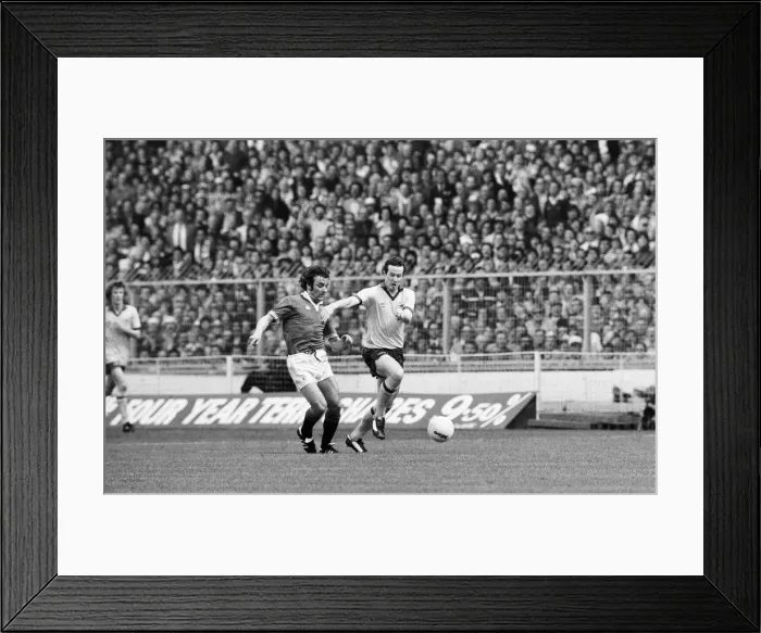 Framed Print : FA Cup final 12th May 1979. Arsenal 3 v 2 Manchester United
