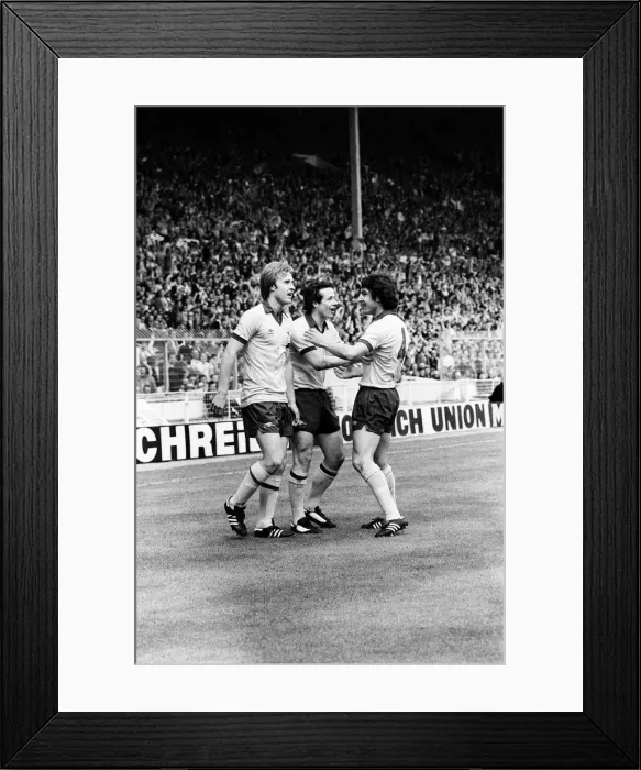 Framed Print : FA Cup final 12th May 1979. Arsenal 3 v 2 Manchester United