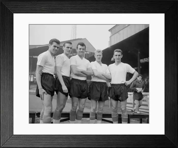 Framed Print : England players in training at Stamford Bridge prior to their match against Wales in Framed Print : England players in training at Stamford Bridge prior to their match against Wales in