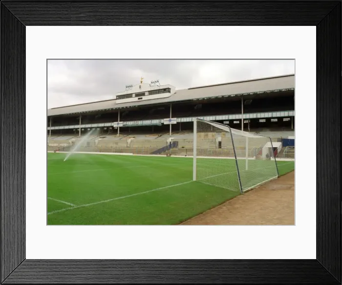 Framed Print : White Hart Lane football ground, home of Tottenham Hotspur, August 1988