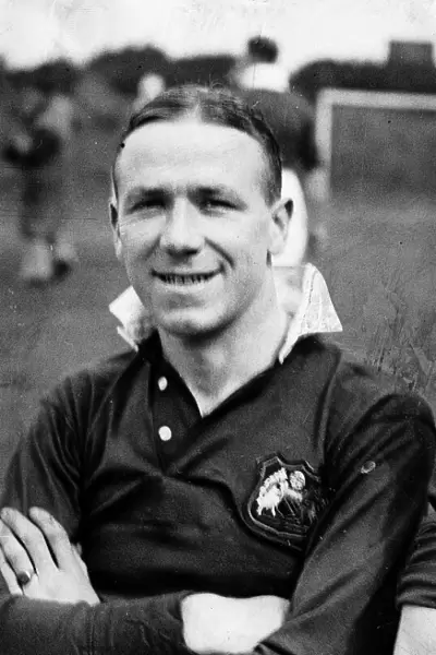 Sir Matt Busby playing for Manchester City 1934
