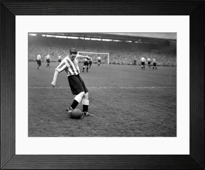 Framed Print : Len Shackleton Newcastle United Circa 1946 Len Shackleton was one of Framed Print : Len Shackleton Newcastle United Circa 1946 Len Shackleton was one of