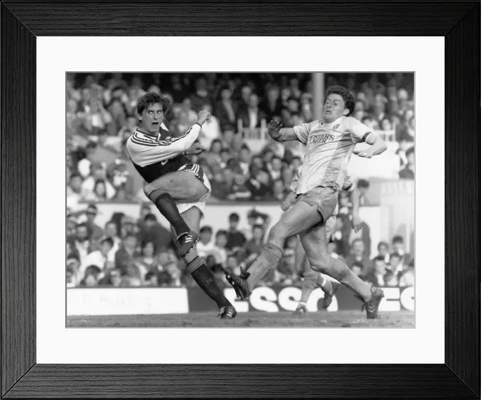 Framed Print : Alan Smith Arsenal v Norwich Football May 1989 Alan Smith scoring against Norwich Framed Print : Alan Smith Arsenal v Norwich Football May 1989 Alan Smith scoring against Norwich