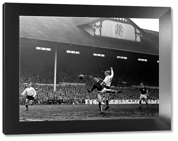 Tottenham Hotspurs v Liverpool April 1963 Spurs v Liverpool Season 1962  /  63