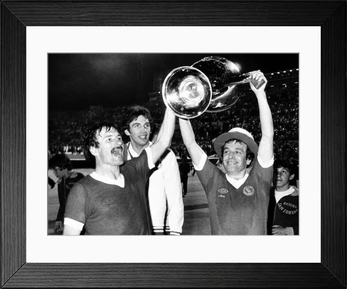 Framed Print : European Cup Final at the Stadio Olimpico in Rome, Italy Framed Print : European Cup Final at the Stadio Olimpico in Rome, Italy