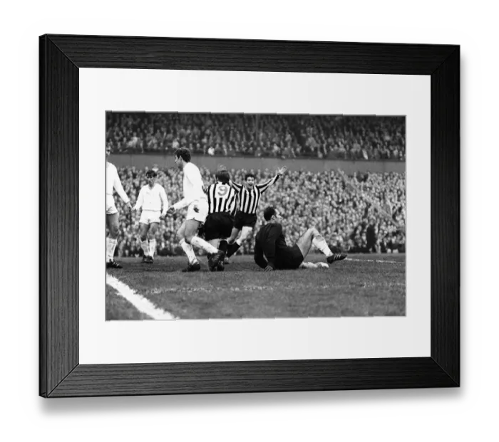 Framed Print : 1969 Inter-Cities Fairs Cup Final First Leg match at St James Park Framed Print : 1969 Inter-Cities Fairs Cup Final First Leg match at St James Park