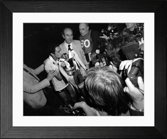 Framed Print : FA Cup Final replay 1981. Tottenham Hotspur 3 v. Manchester City 2 Framed Print : FA Cup Final replay 1981. Tottenham Hotspur 3 v. Manchester City 2