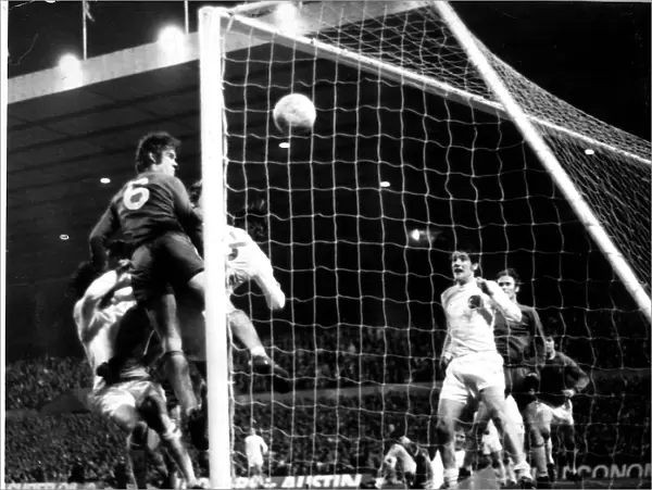 David Webb scores for Chelsea in FA Cup final replay against Leeds, 1970, at Old Trafford