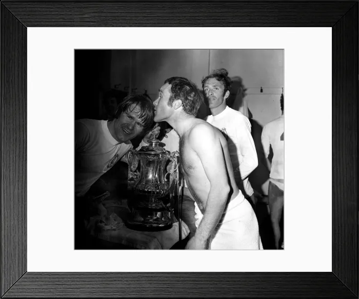Framed Print : Ron Harris & David Webb celebrate win over Leeds 1970 in FA cup final replay with Framed Print : Ron Harris & David Webb celebrate win over Leeds 1970 in FA cup final replay with