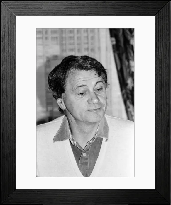 Framed Print : England manager Bobby Robson before a training session in preparation for his side Framed Print : England manager Bobby Robson before a training session in preparation for his side