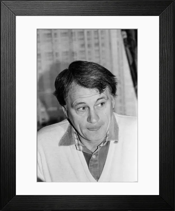 Framed Print : England manager Bobby Robson before a training session in preparation for his side Framed Print : England manager Bobby Robson before a training session in preparation for his side