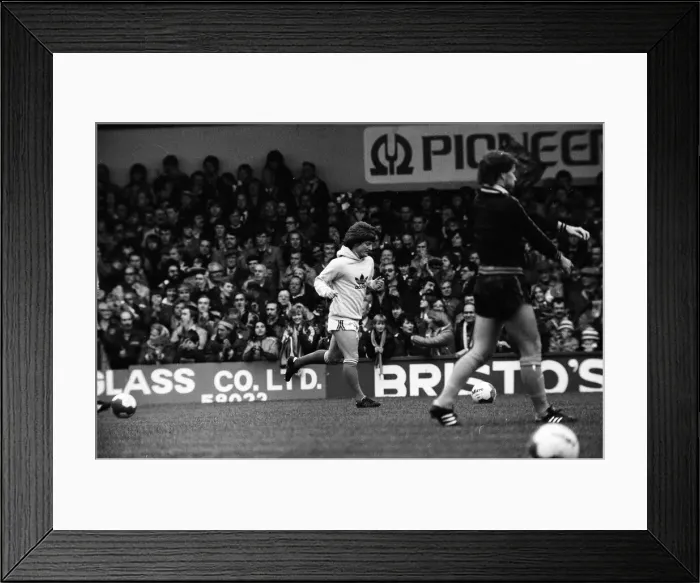 Framed Print : Ipswich Town v Wolverhampton Wanderers league match at Portman Road October 1981 Framed Print : Ipswich Town v Wolverhampton Wanderers league match at Portman Road October 1981