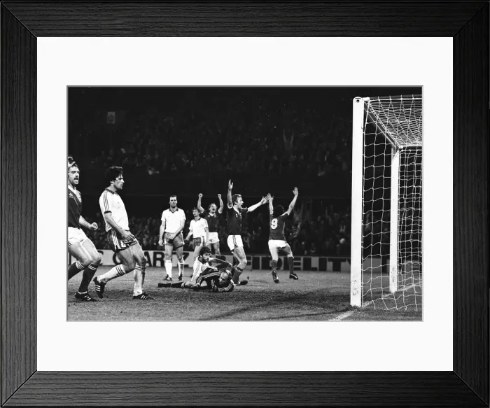 Framed Print : Ipswich Town v AZ Alkmaar in action during 1st leg match of UEFA Cup Final at Portman Framed Print : Ipswich Town v AZ Alkmaar in action during 1st leg match of UEFA Cup Final at Portman