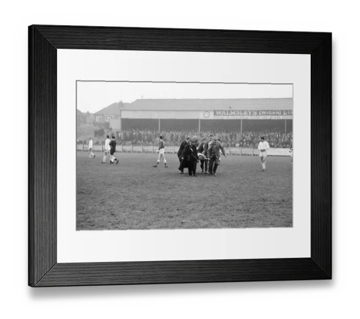 Framed Print : Wigan Athletic v Doncaster Rovers FA Cup Replay - 1st round proper - match was played
