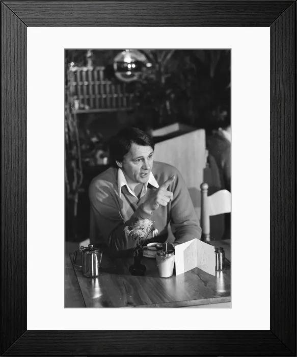 Framed Print : Ipswich Town, morning after winning UEFA Cup. Bobby Robson manager Framed Print : Ipswich Town, morning after winning UEFA Cup. Bobby Robson manager