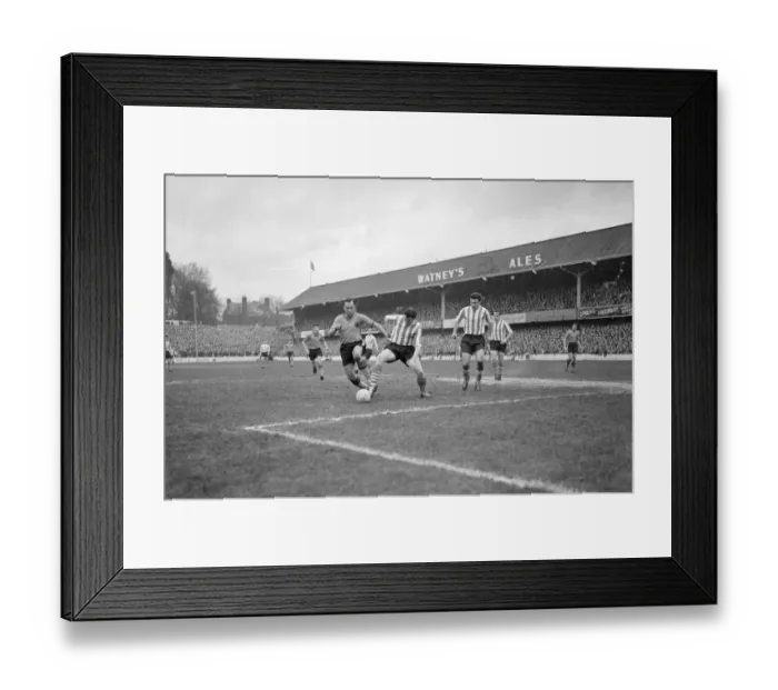 Framed Print : FA Cup fourth round. Southampton 2 v. Watford 2 at The Dell Framed Print : FA Cup fourth round. Southampton 2 v. Watford 2 at The Dell