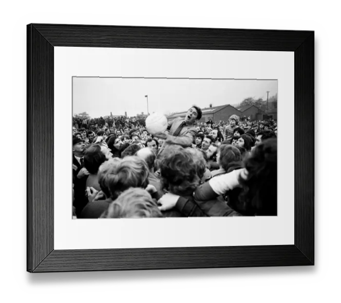 Framed Print : Shrove Tuesday and Ash Wednesday herald, in Ashbourne, Derbyshire Framed Print : Shrove Tuesday and Ash Wednesday herald, in Ashbourne, Derbyshire