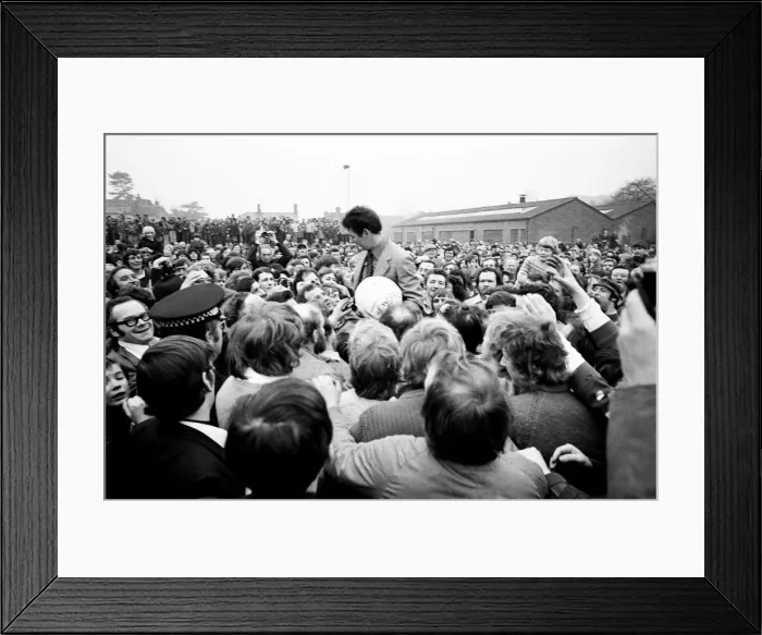 Framed Print : Shrove Tuesday and Ash Wednesday herald, in Ashbourne, Derbyshire Framed Print : Shrove Tuesday and Ash Wednesday herald, in Ashbourne, Derbyshire