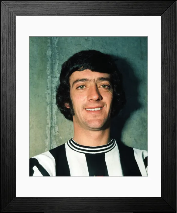 Framed Print : Portrait of Newcastle Uniteds Terry Hibbitt, taken during a pre-season photocall Framed Print : Portrait of Newcastle Uniteds Terry Hibbitt, taken during a pre-season photocall