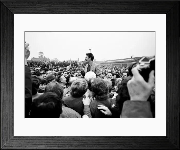 Framed Print : Shrove Tuesday and Ash Wednesday herald, in Ashbourne, Derbyshire Framed Print : Shrove Tuesday and Ash Wednesday herald, in Ashbourne, Derbyshire