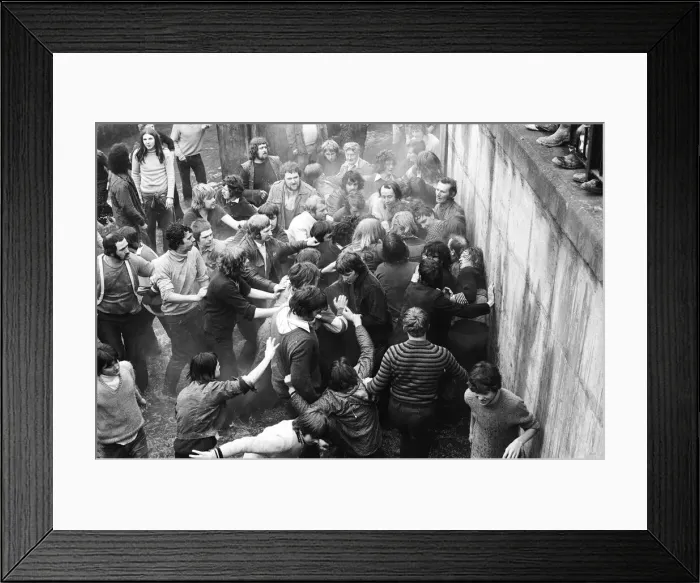 Framed Print : Shrove Tuesday and Ash Wednesday herald, in Ashbourne, Derbyshire Framed Print : Shrove Tuesday and Ash Wednesday herald, in Ashbourne, Derbyshire
