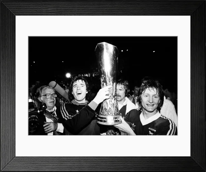 Framed Print : AZ Alkmaar v Ipswich Town 2nd leg match of UEFA Cup Final at the Olympic Stadium in