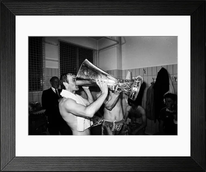 Framed Print : AZ Alkmaar v Ipswich Town 2nd leg match of UEFA Cup Final at the Olympic Stadium in
