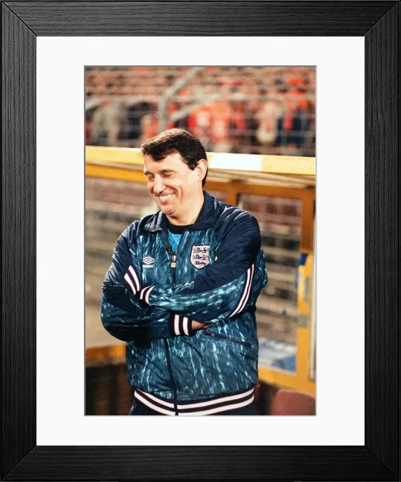 Framed Print : Holland 2-0 England World Cup Qualifier, football match at the de Kuip Stadium in Framed Print : Holland 2-0 England World Cup Qualifier, football match at the de Kuip Stadium in