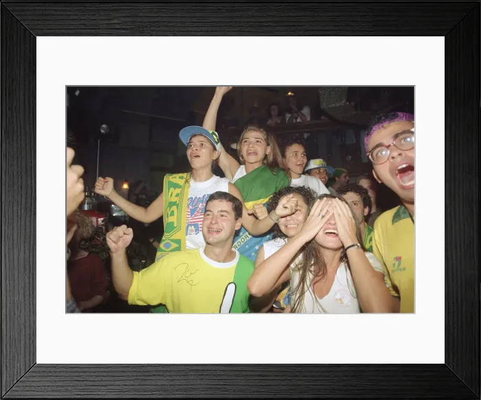 Framed Print : Brazil v Italy 1994 World Cup Final 17th July 1994. Brazil Framed Print : Brazil v Italy 1994 World Cup Final 17th July 1994. Brazil