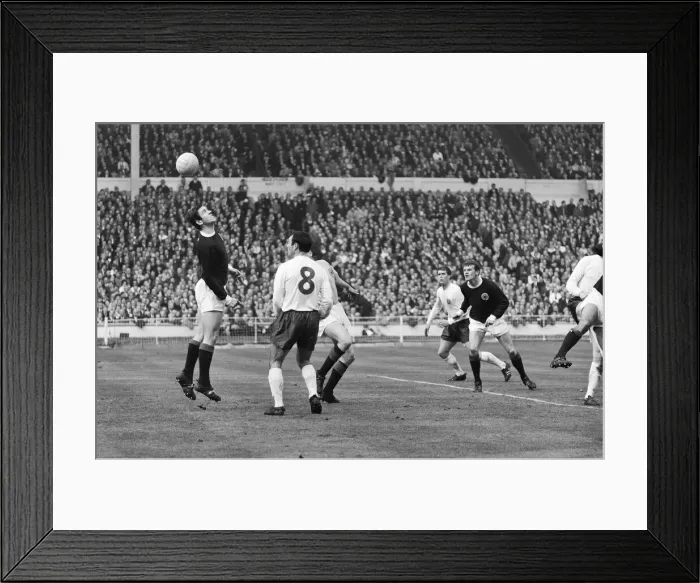 Framed Print : Home International and European Championship Qualifying match at Wembley Stadium Framed Print : Home International and European Championship Qualifying match at Wembley Stadium